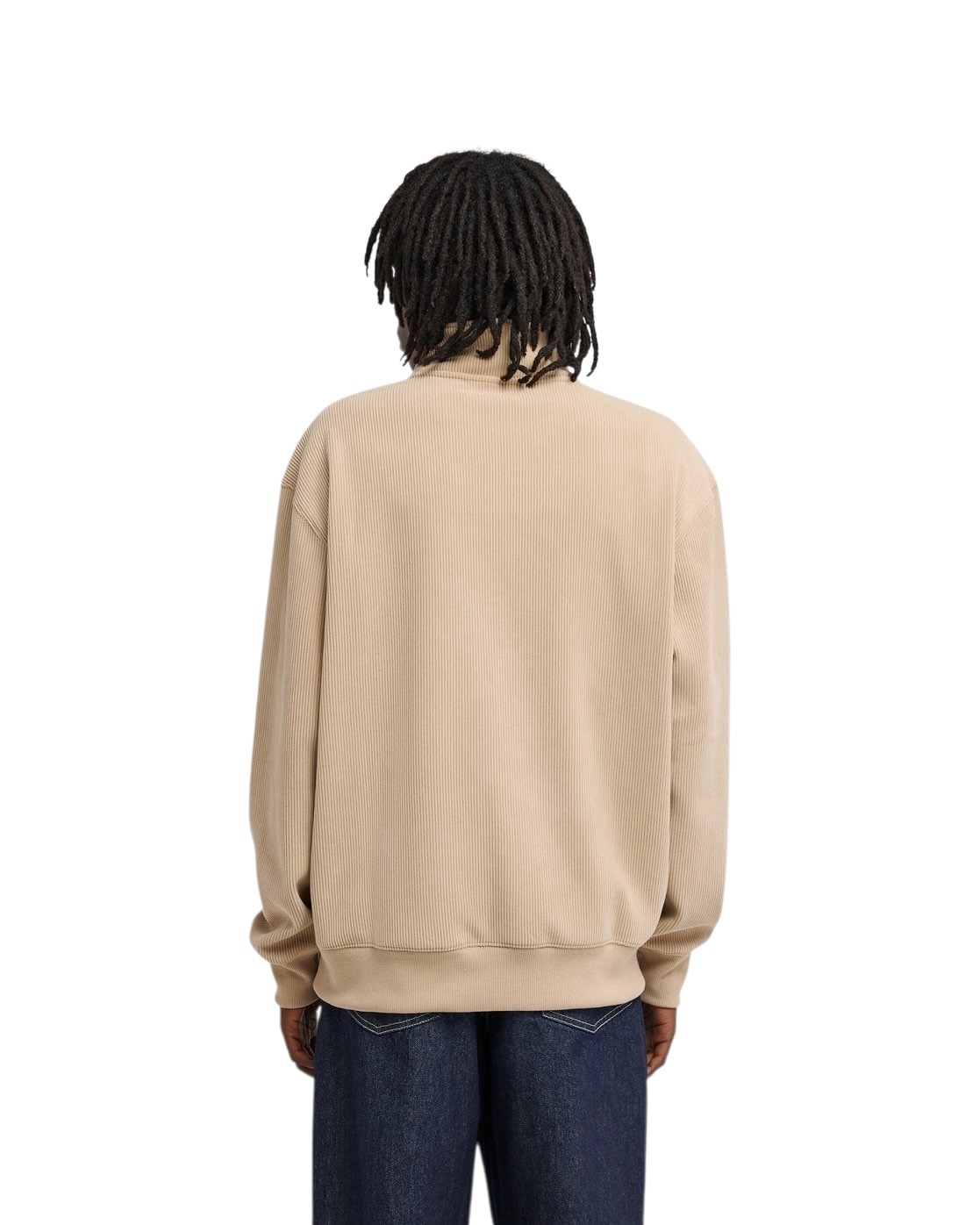 Element Lowcase Corduroy Half Zip - Hummus