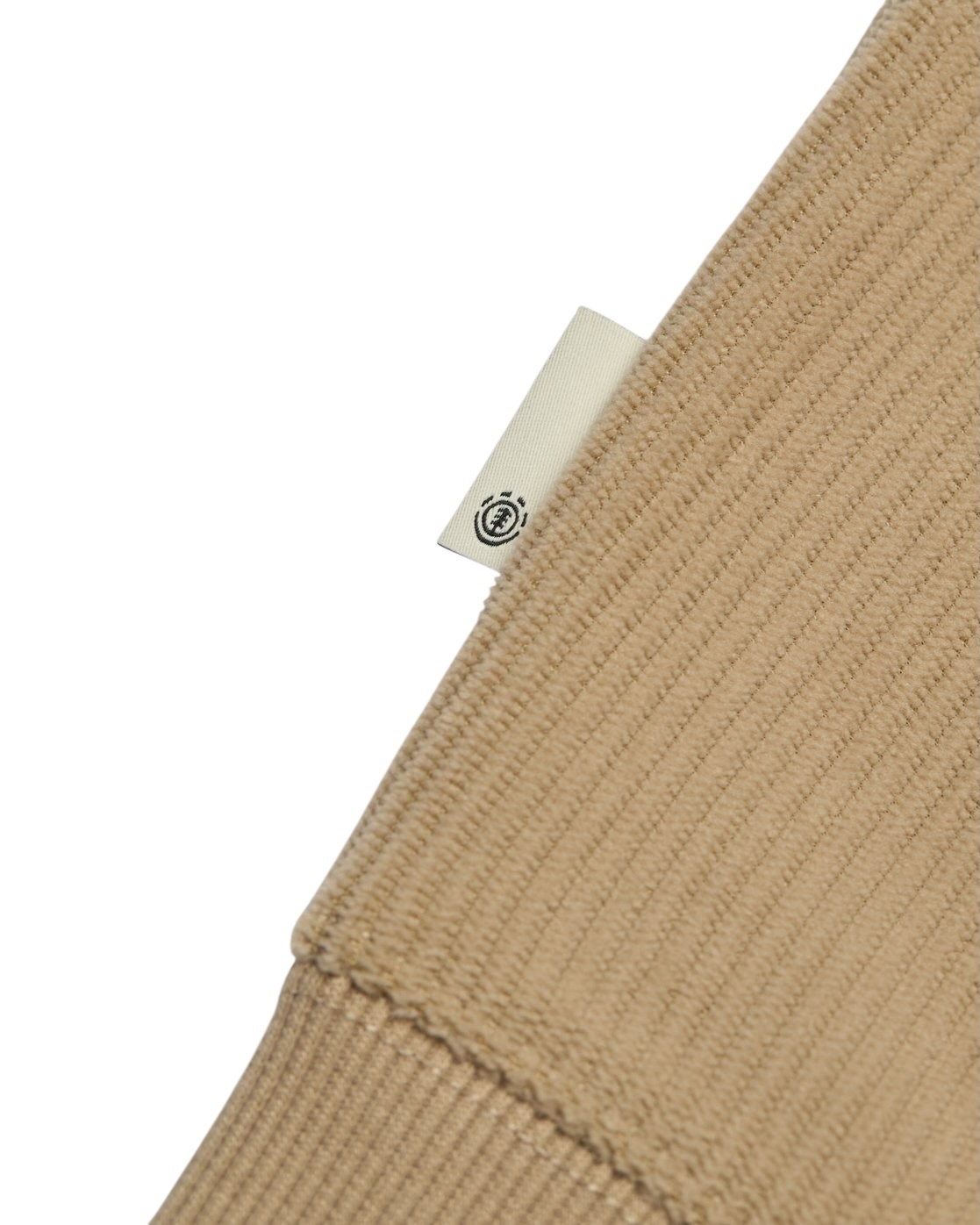 Element Lowcase Corduroy Half Zip - Hummus