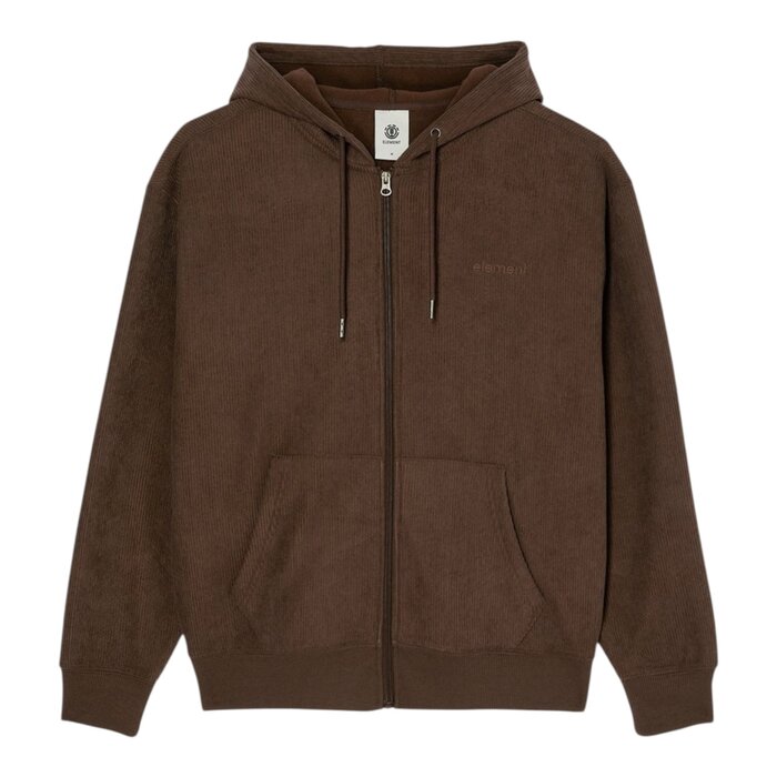 Element Lowcase Corduroy Hoodie Zip - Java