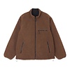 Reversible Sherpa Jacket - Dark Brown/Black