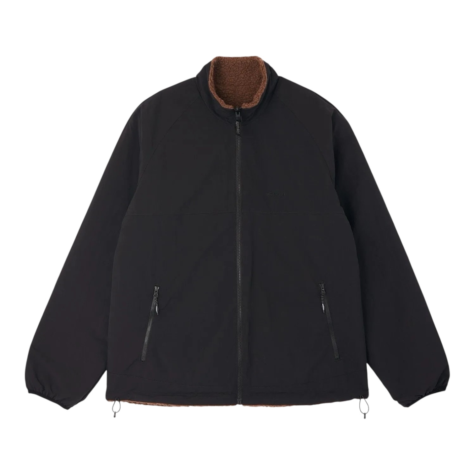Gramicci Reversible Sherpa Jacket - Dark Brown/Black