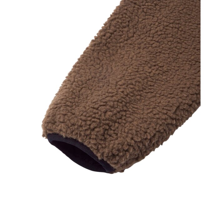 Gramicci Reversible Sherpa Jacket - Dark Brown/Black