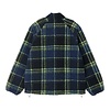 Shadow Plaid Sherpa Jacket - Plaid/Black