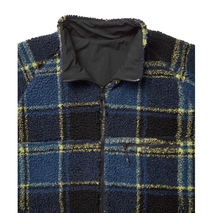 Gramicci Shadow Plaid Sherpa Jacket - Plaid/Black