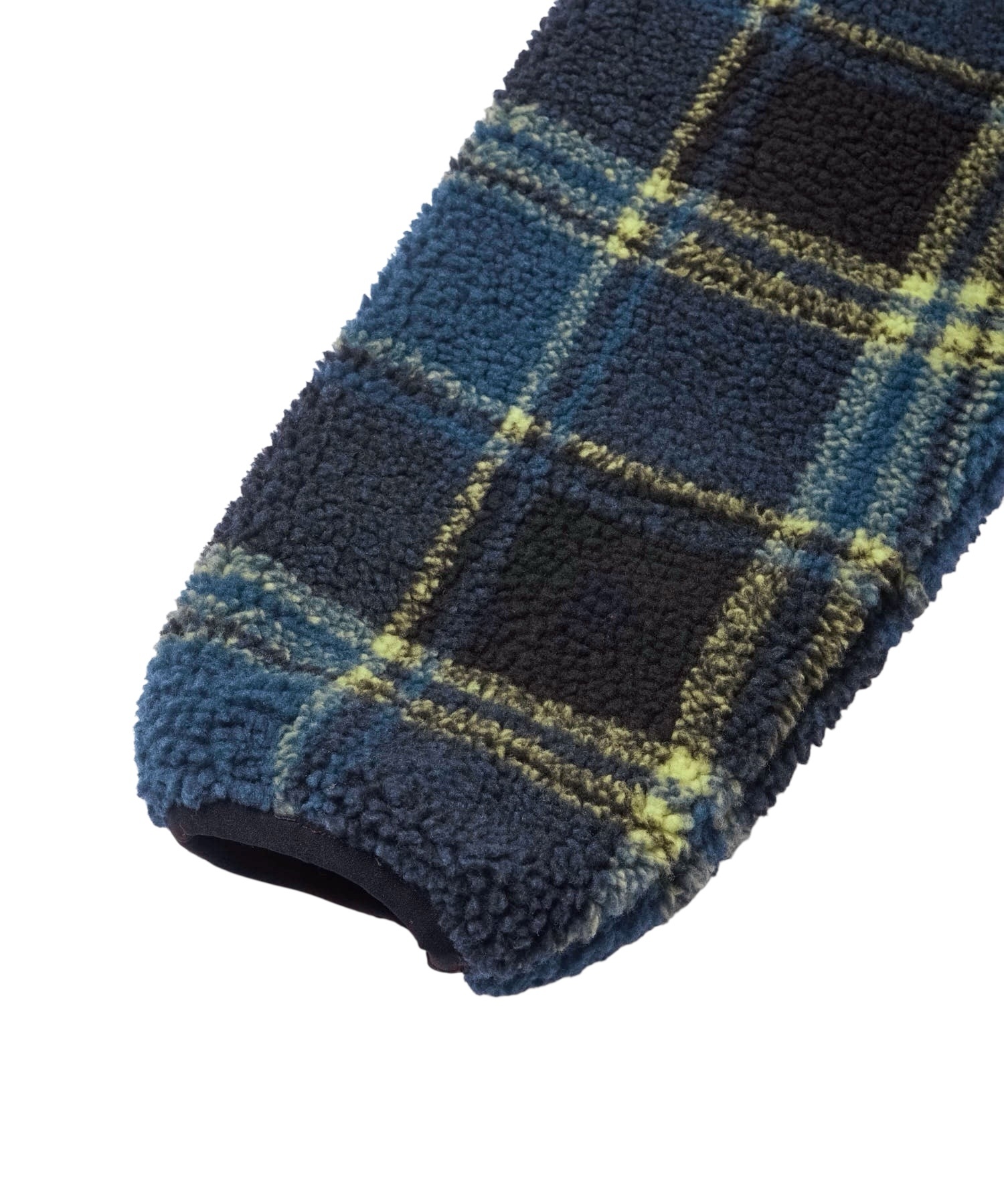 Gramicci Shadow Plaid Sherpa Jacket - Plaid/Black
