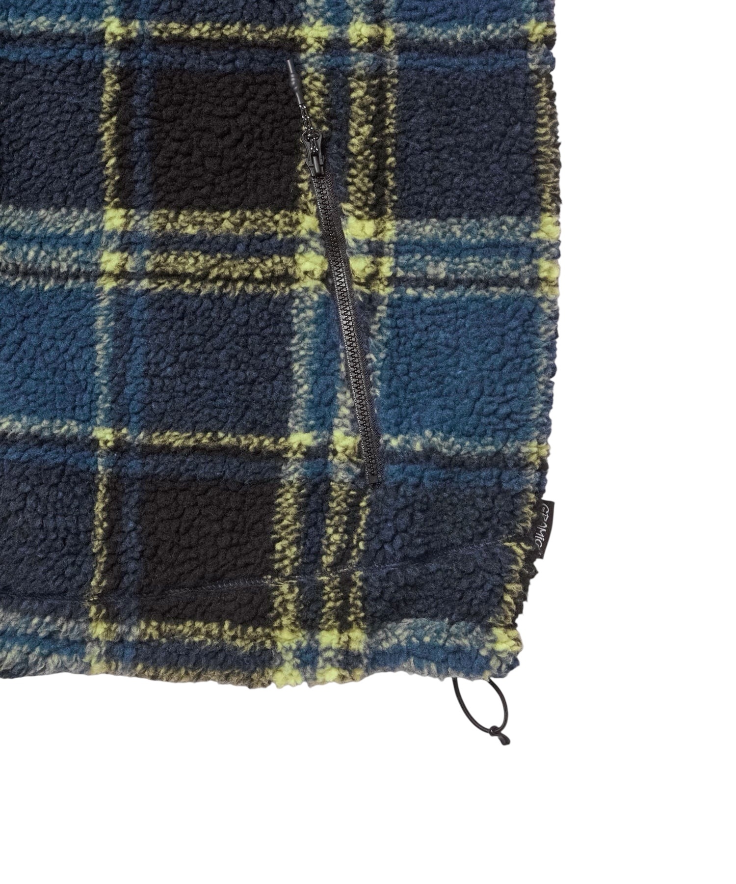 Gramicci Shadow Plaid Sherpa Jacket - Plaid/Black