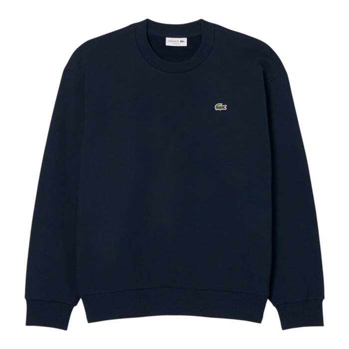Lacoste Sweatshirt Molleton Coton - Bleu Marine