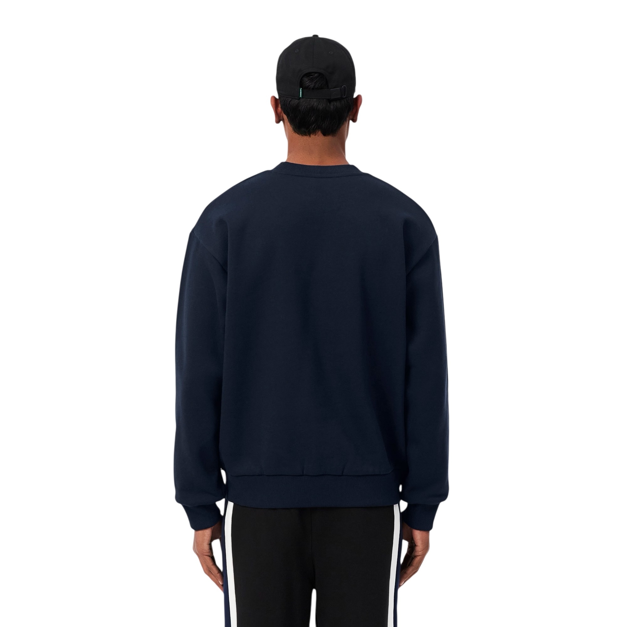 Lacoste Sweatshirt Molleton Coton - Bleu Marine