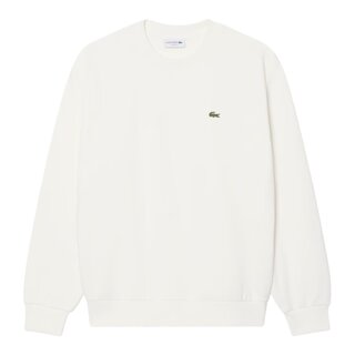 Lacoste Sweatshirt Molleton Coton - Blanc 70V