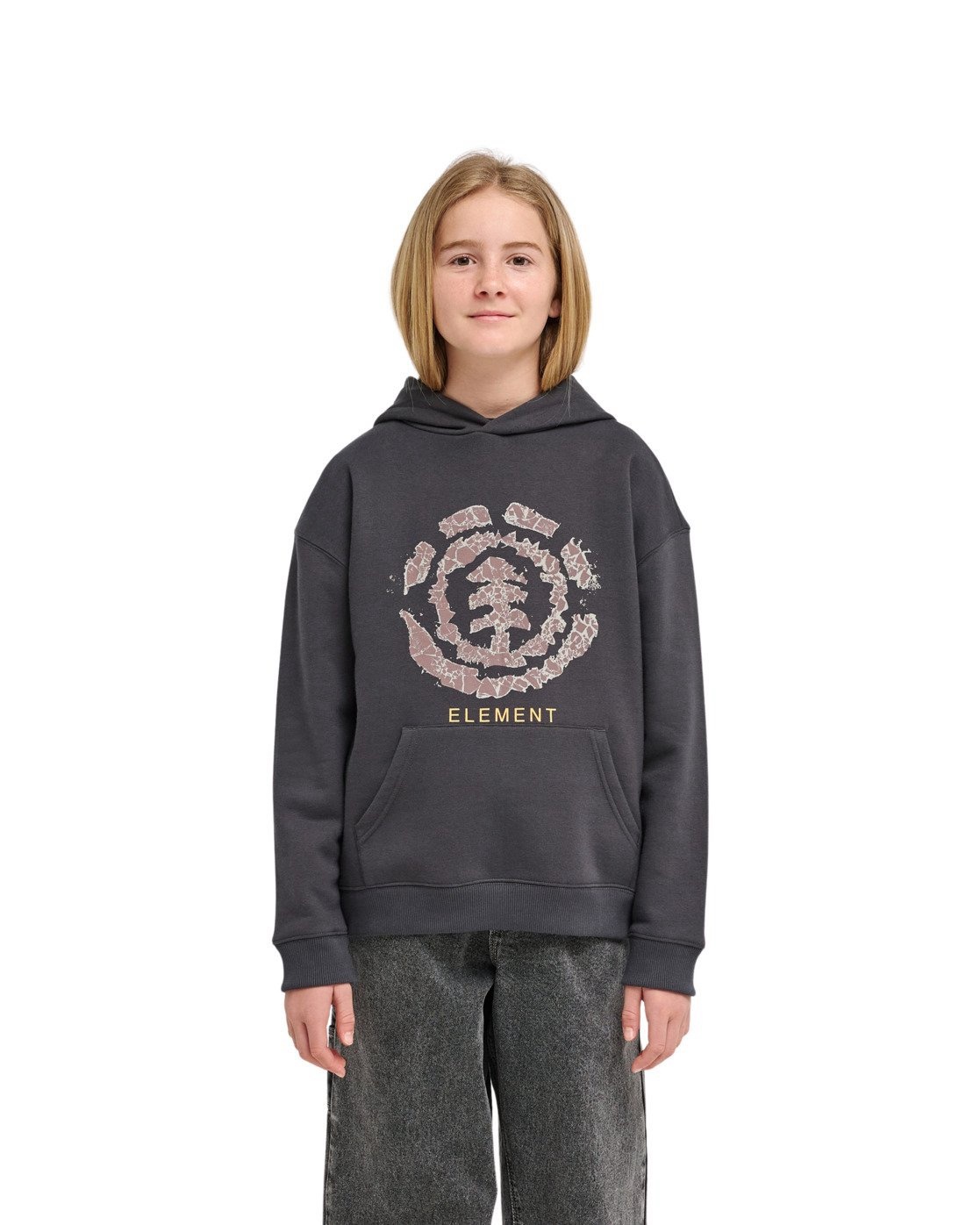 Element Rockys Hooded Youth - Off Black