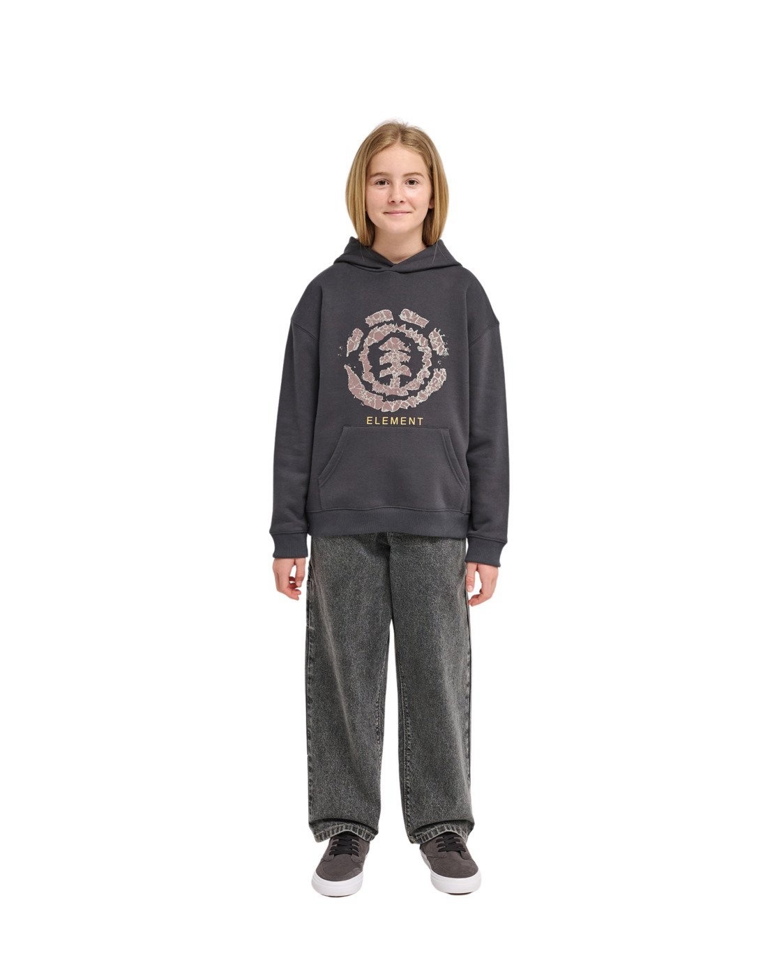 Element Rockys Hooded Youth - Off Black