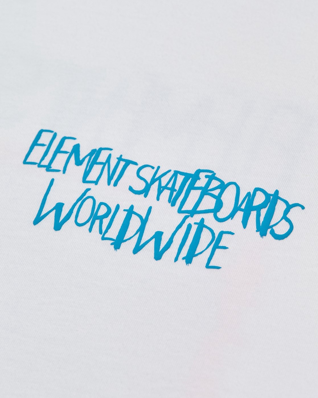 Element Couching S/S Tee - Optic White