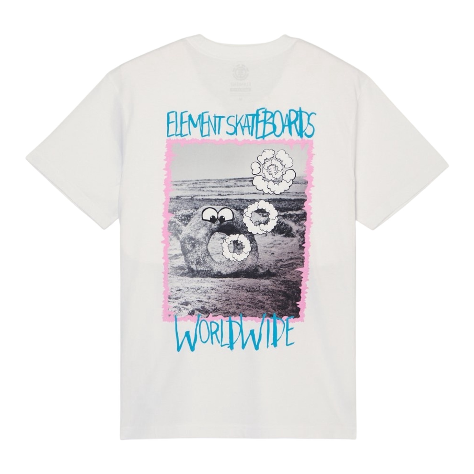 Element Couching S/S Tee - Optic White