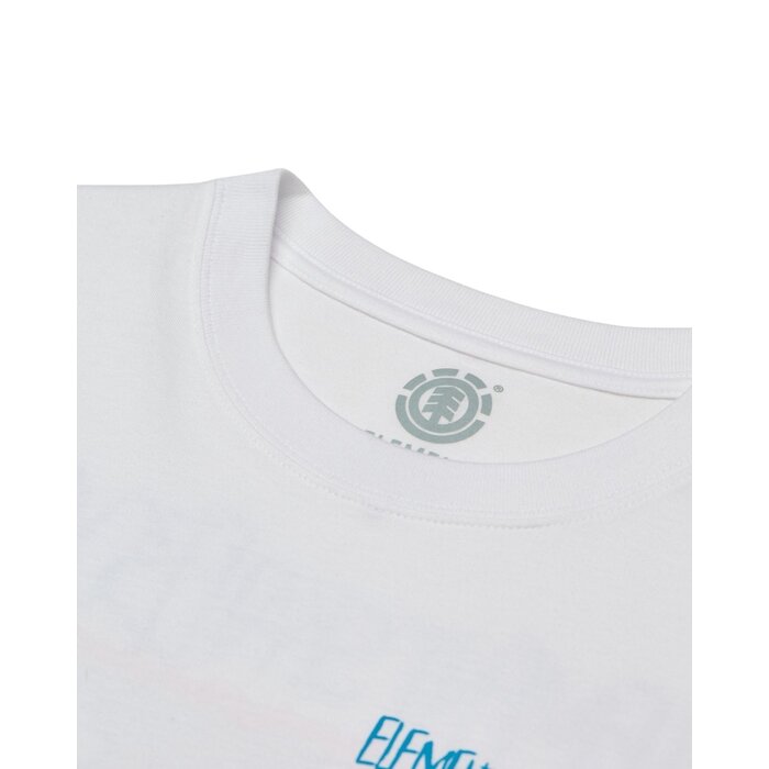 Element Couching S/S Tee - Optic White