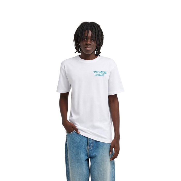 Element Couching S/S Tee - Optic White