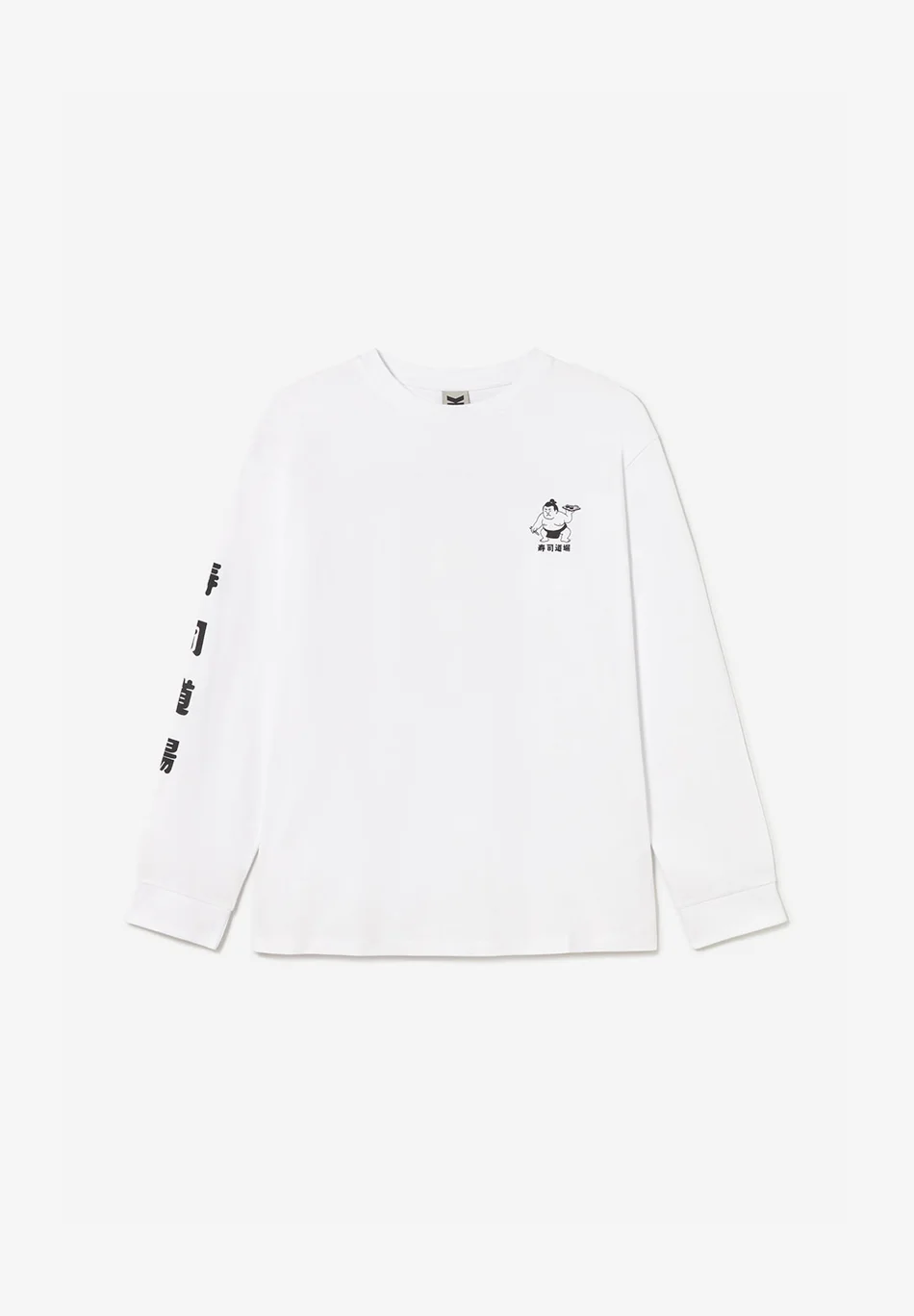 Kaotiko L/S Noodle Temple T-shirt - White