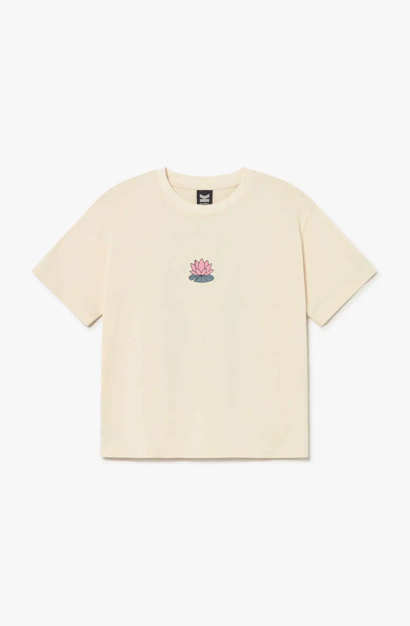 Kaotiko Flowers Delivery Organic T-shirt - Tobacco