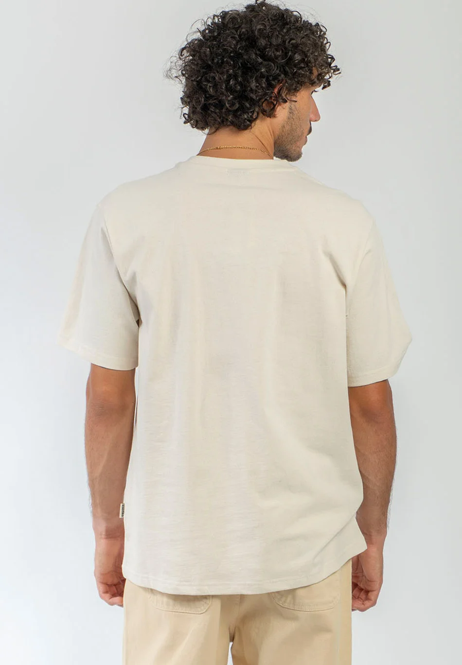 Kaotiko Godzilla Organic T-shirt - Tobacco