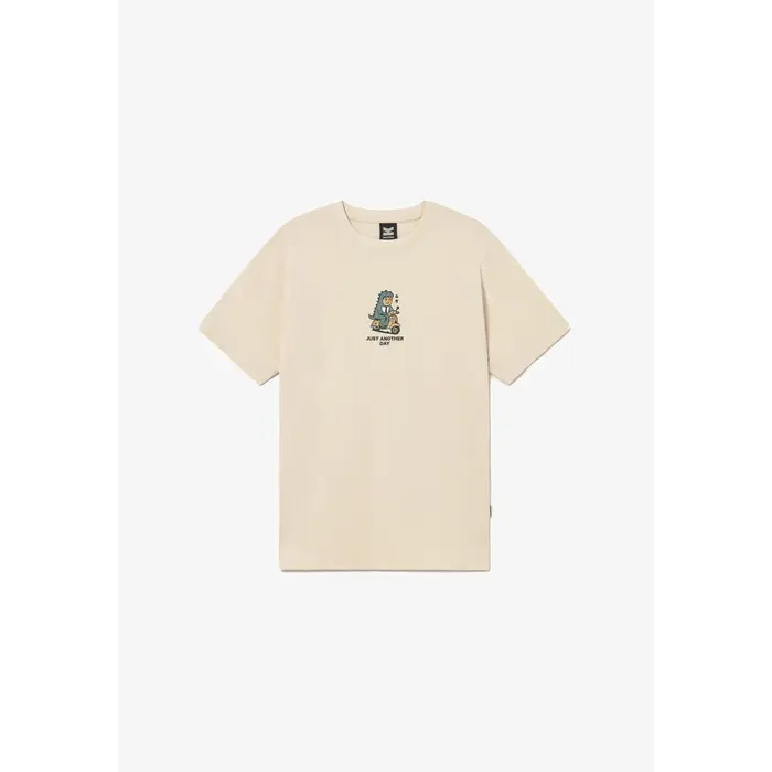 Kaotiko Godzilla Organic T-shirt - Tobacco