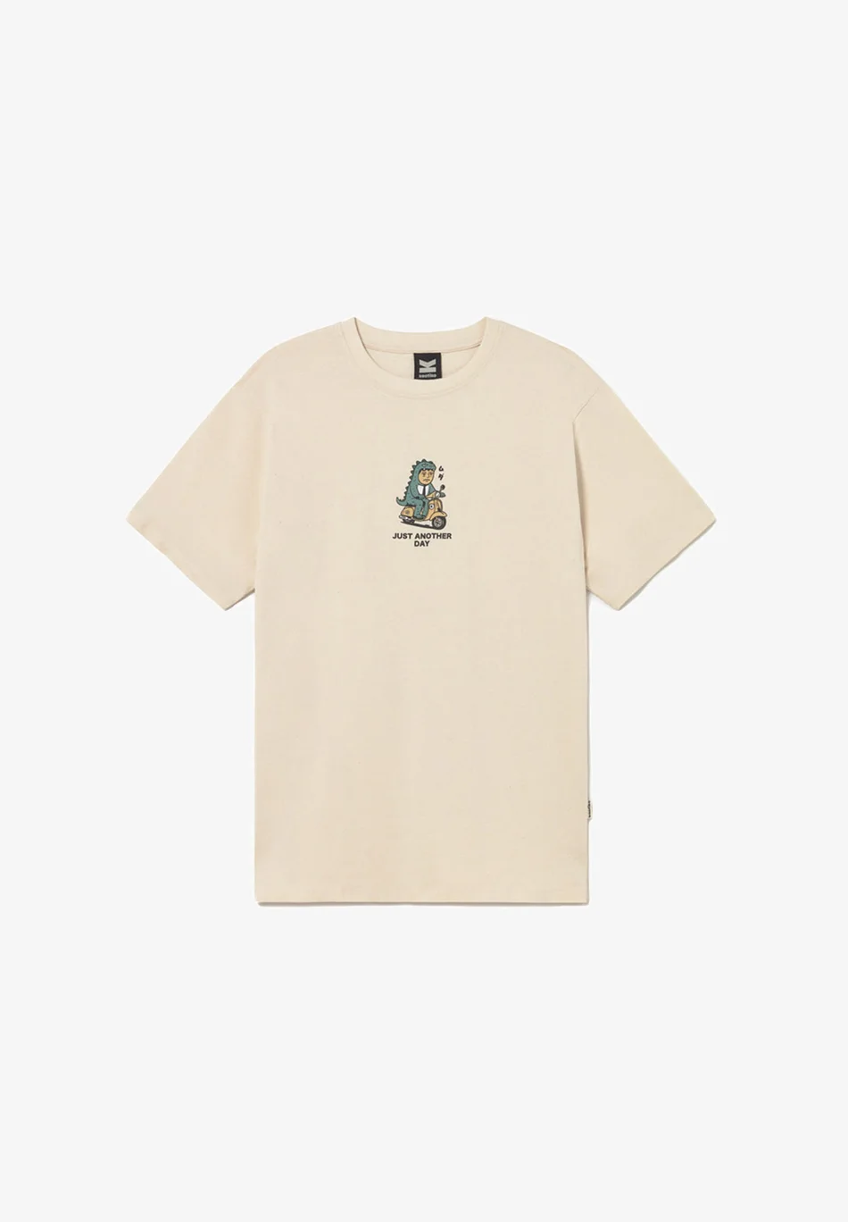 Kaotiko Godzilla Organic T-shirt - Tobacco