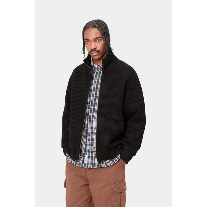 Carhartt WIP Banley Sweater Jacket - Black