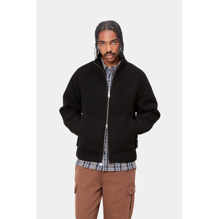 Carhartt WIP Banley Sweater Jacket - Black
