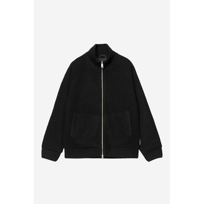 Carhartt WIP Banley Sweater Jacket - Black