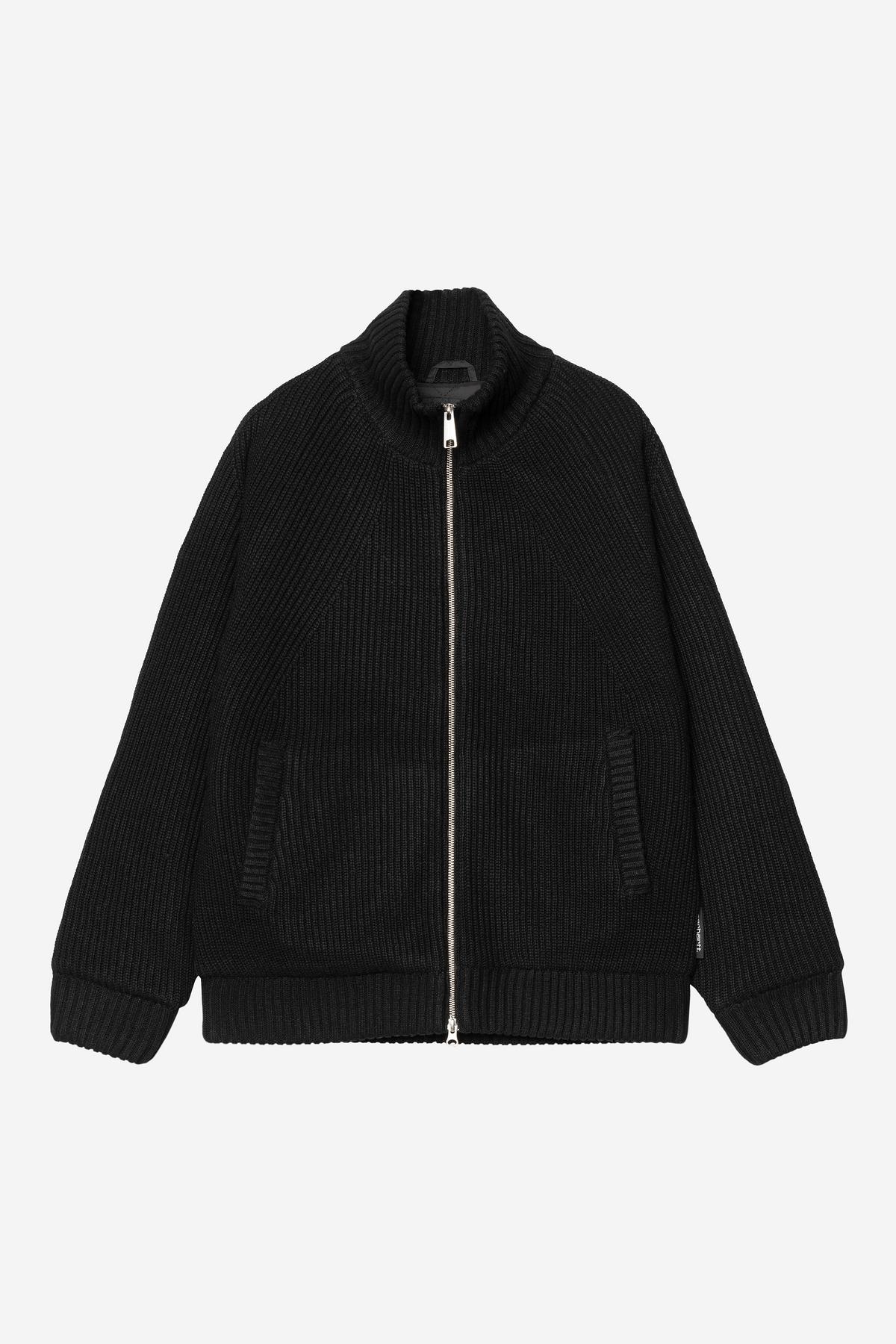 Carhartt WIP Banley Sweater Jacket - Black