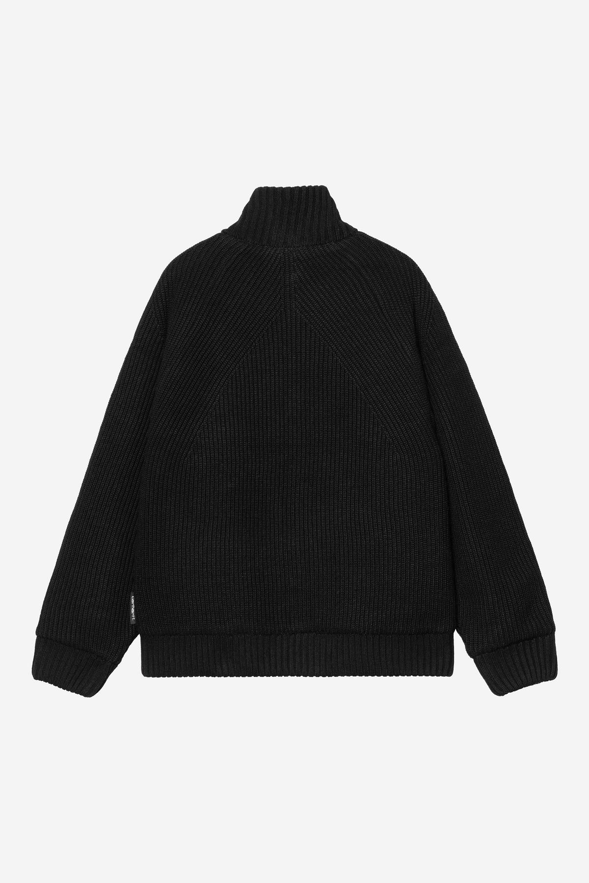 Carhartt WIP Banley Sweater Jacket - Black