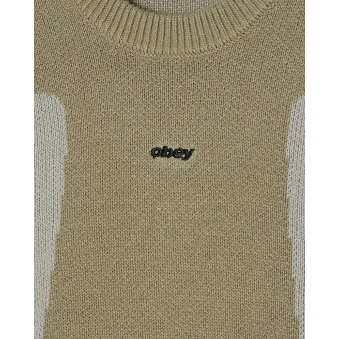 Obey Brann Sweater - Grey Multi