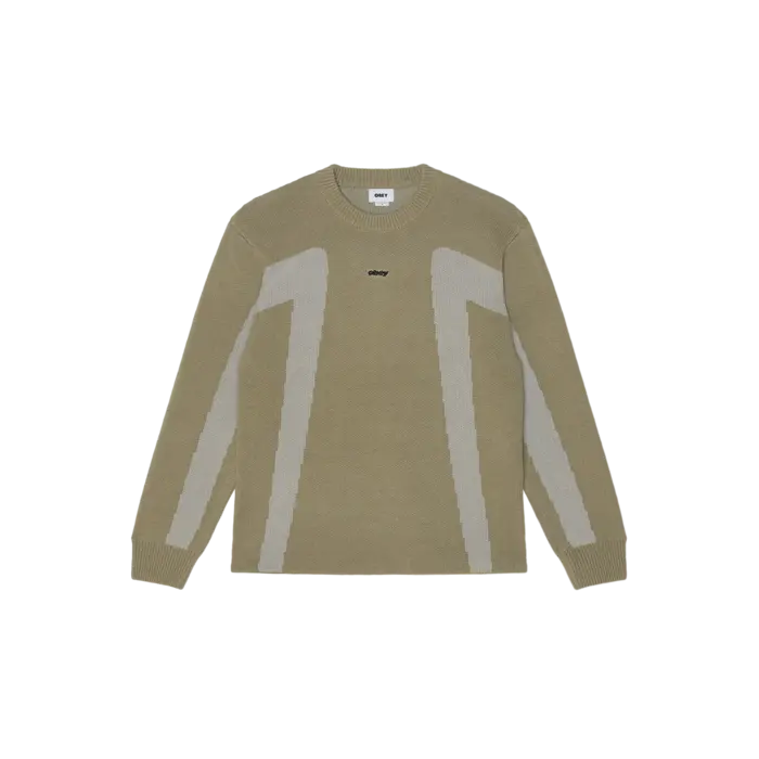 Obey Brann Sweater - Grey Multi