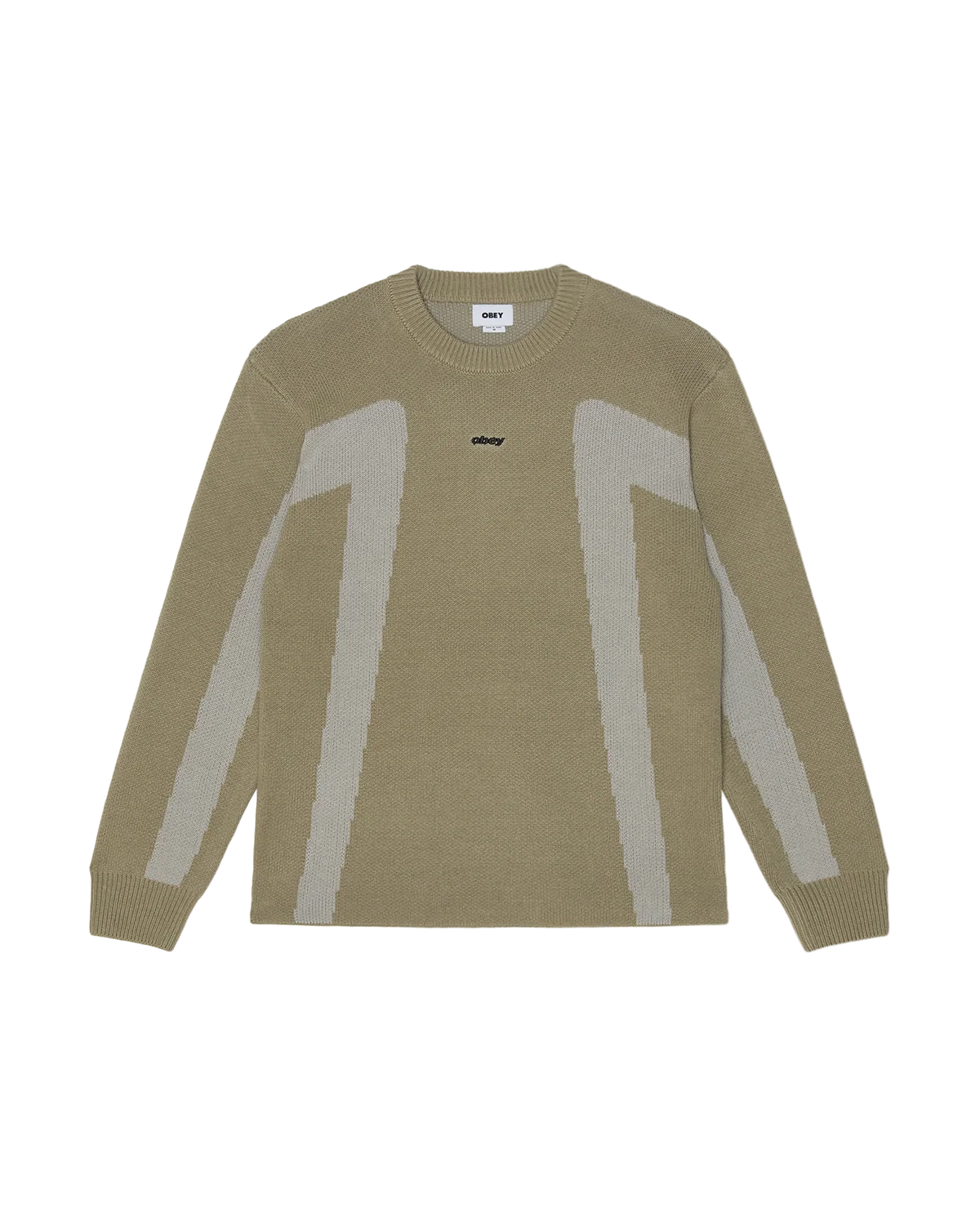 Obey Brann Sweater - Grey Multi