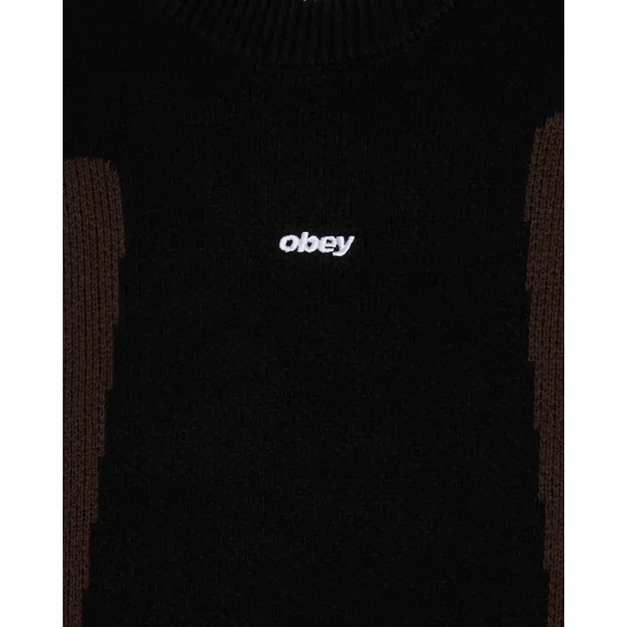 Obey Brann Sweater - Black Multi