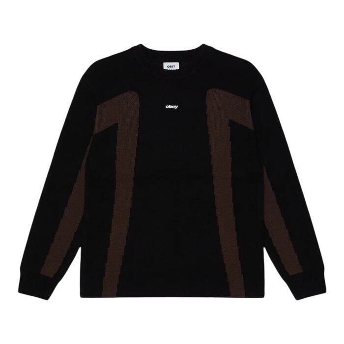 Obey Brann Sweater - Black Multi