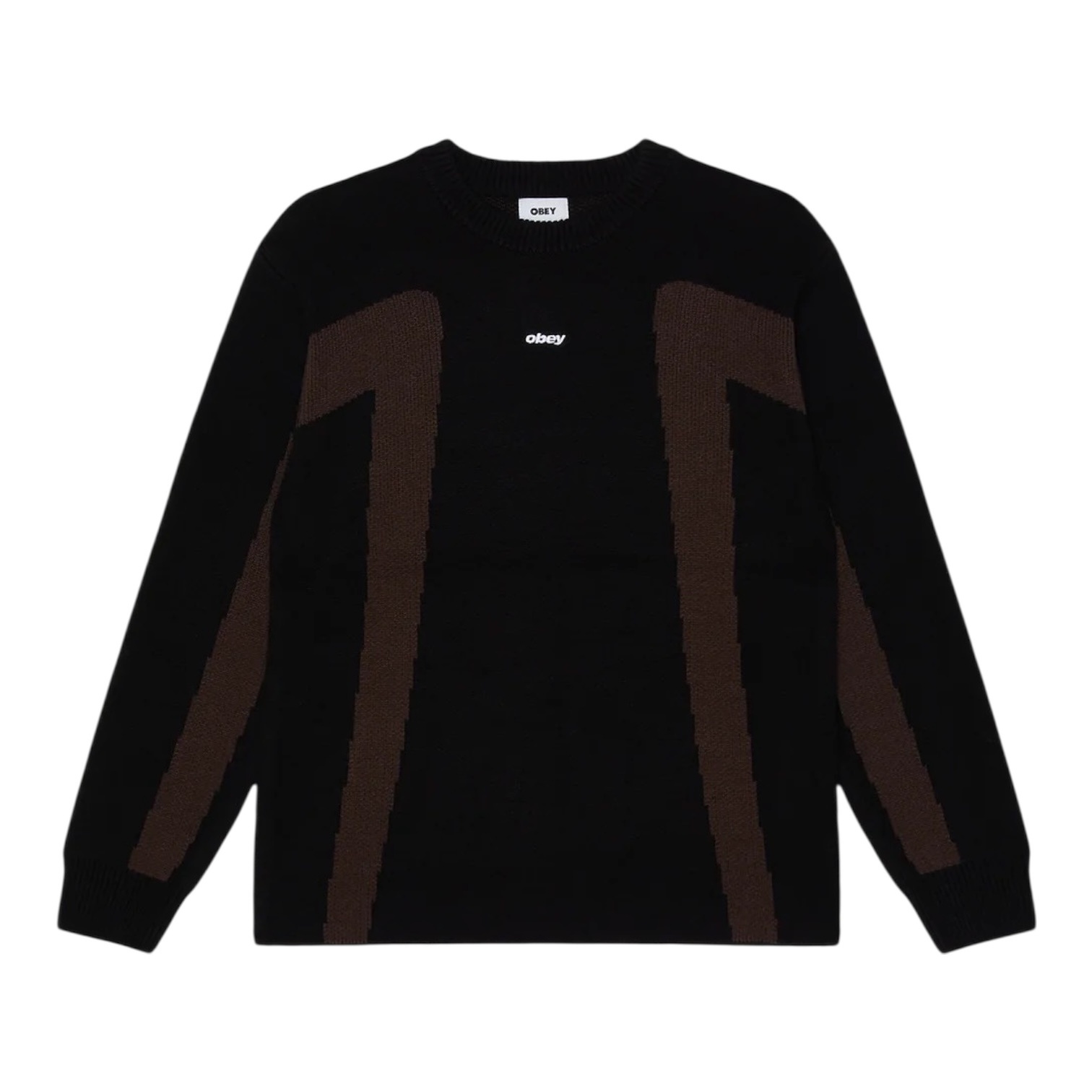 Obey Brann Sweater - Black Multi