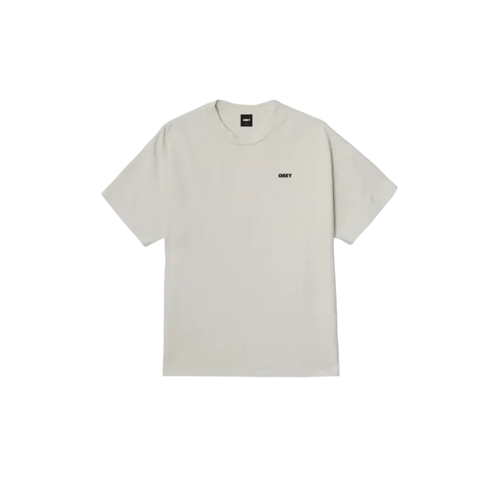 Obey Bold Icon Face T-Shirt - Pigment Chalk White