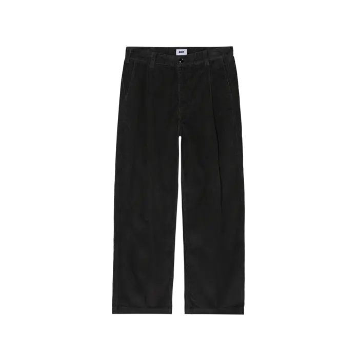 Obey Dean Faded Wash Cord Pant - Moonless Night Faded Wash