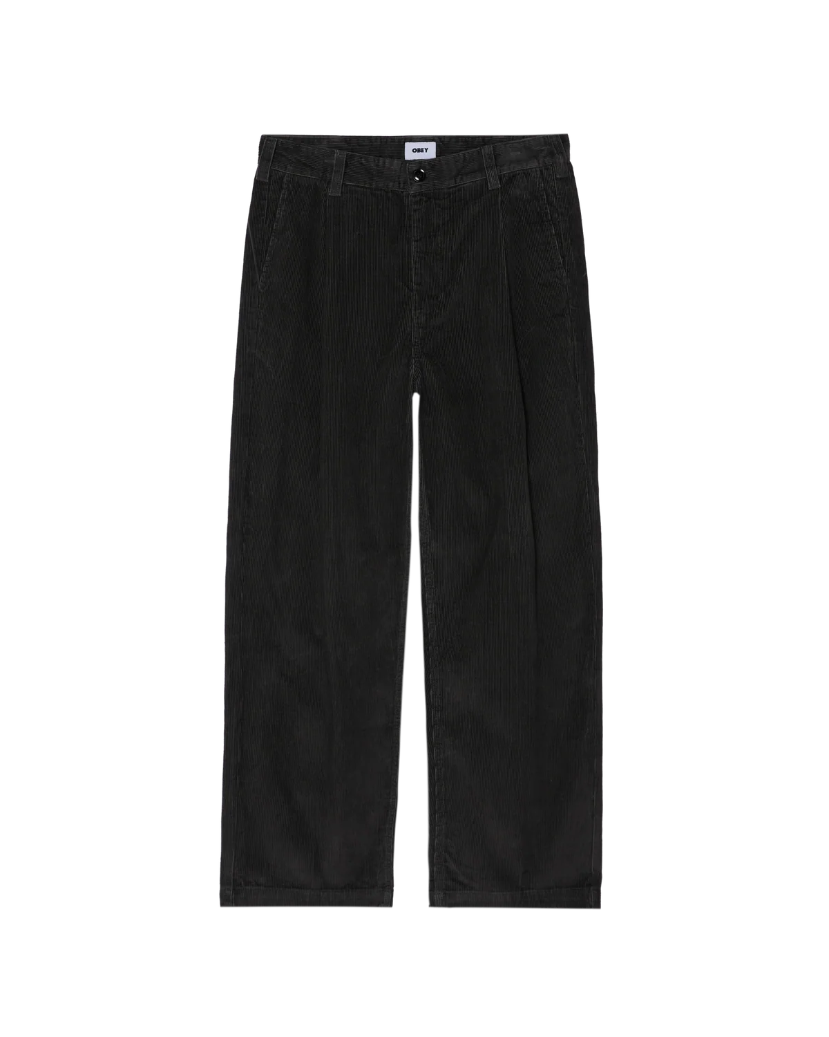 Obey Dean Faded Wash Cord Pant - Moonless Night Faded Wash