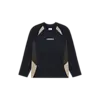 L/S Delta Knit - Black Multi