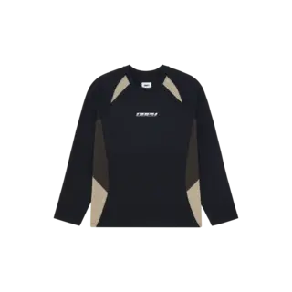 Obey L/S Delta Knit - Black Multi
