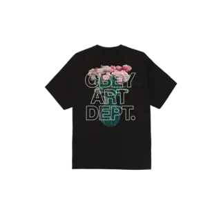 Obey Art Dept T-shirt - Black