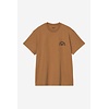 S/S Arch Script T-Shirt - Wip H Brown/Black