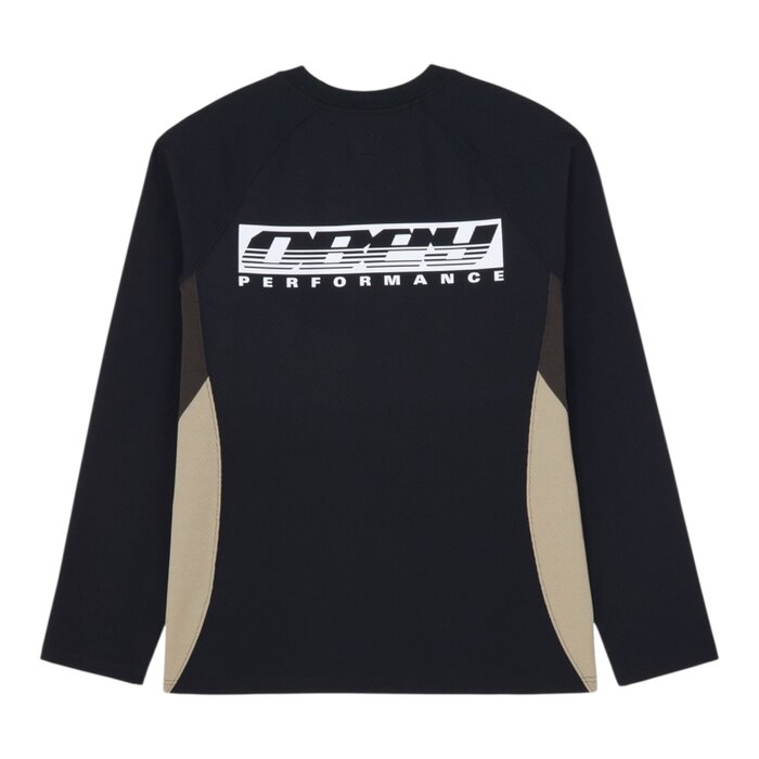 Obey L/S Delta Knit - Black Multi