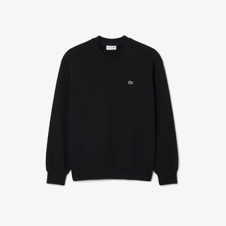 Lacoste Sweatshirt Molleton Coton - Noir