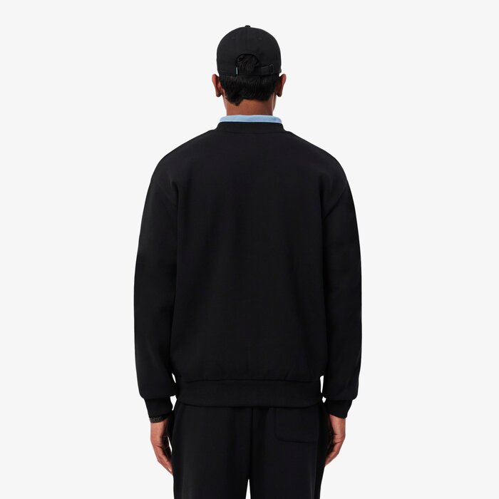 Lacoste Sweatshirt Molleton Coton - Noir