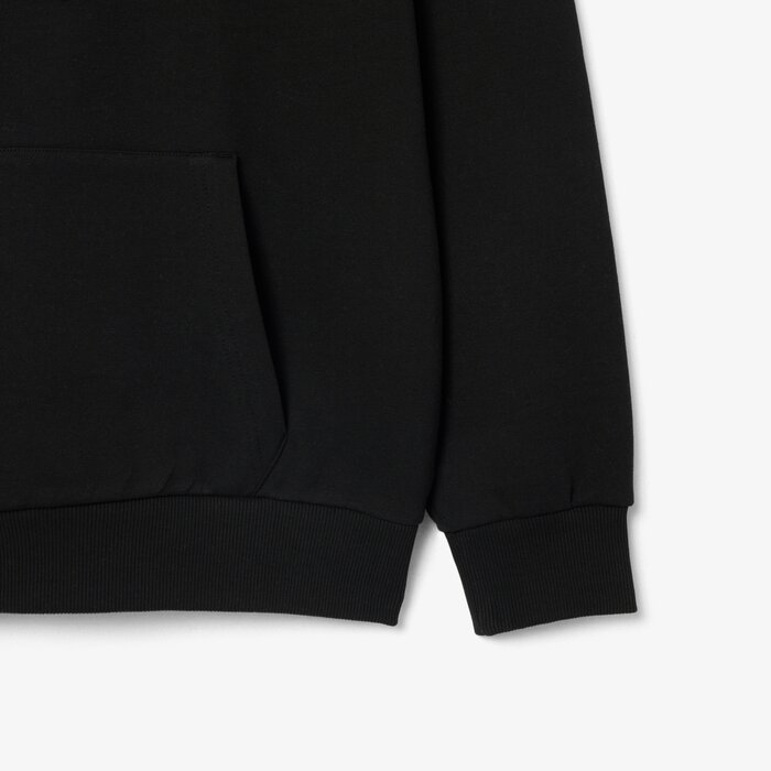 Lacoste Sweatshirt à Capuche Molleton - Noir