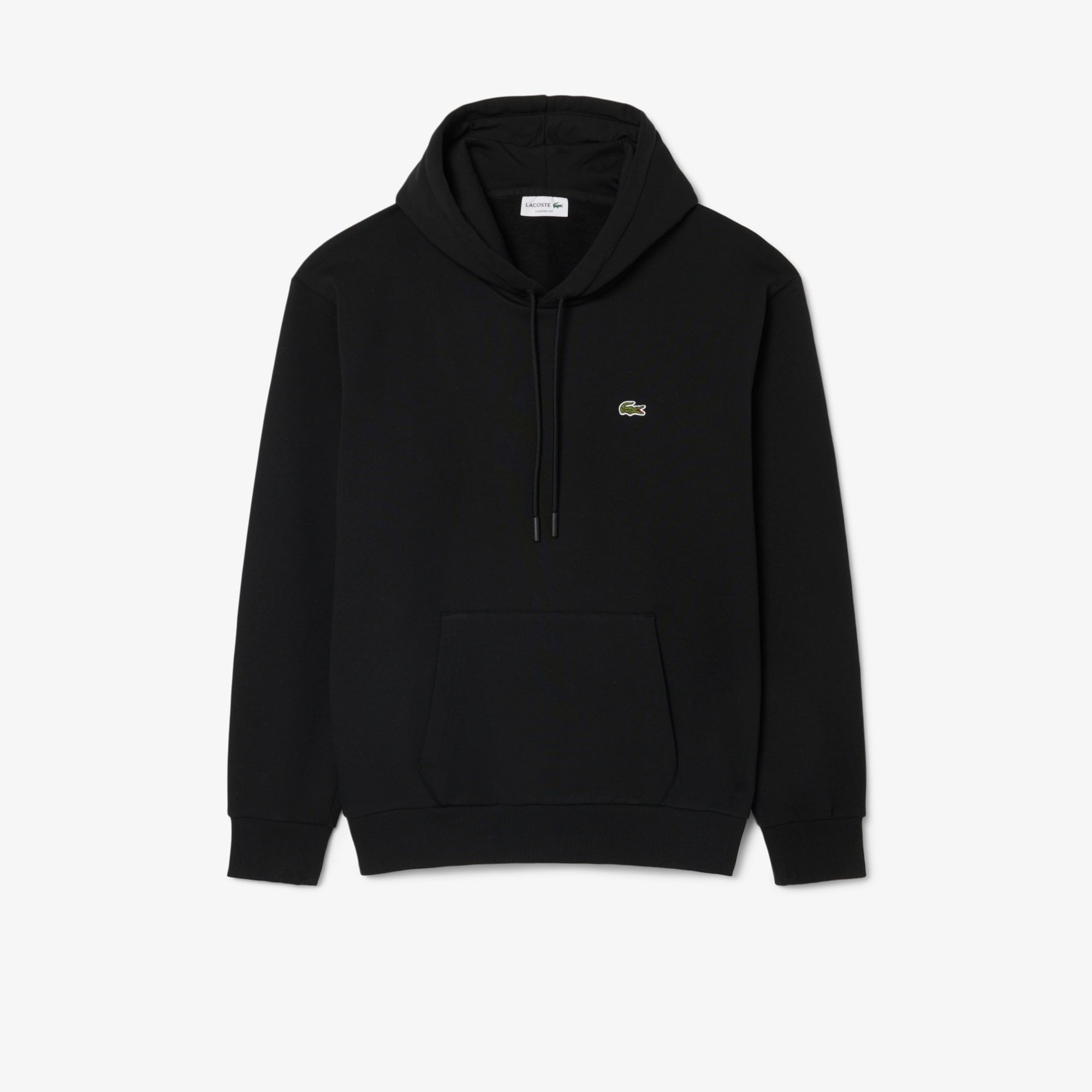 Lacoste Sweatshirt à Capuche Molleton - Noir