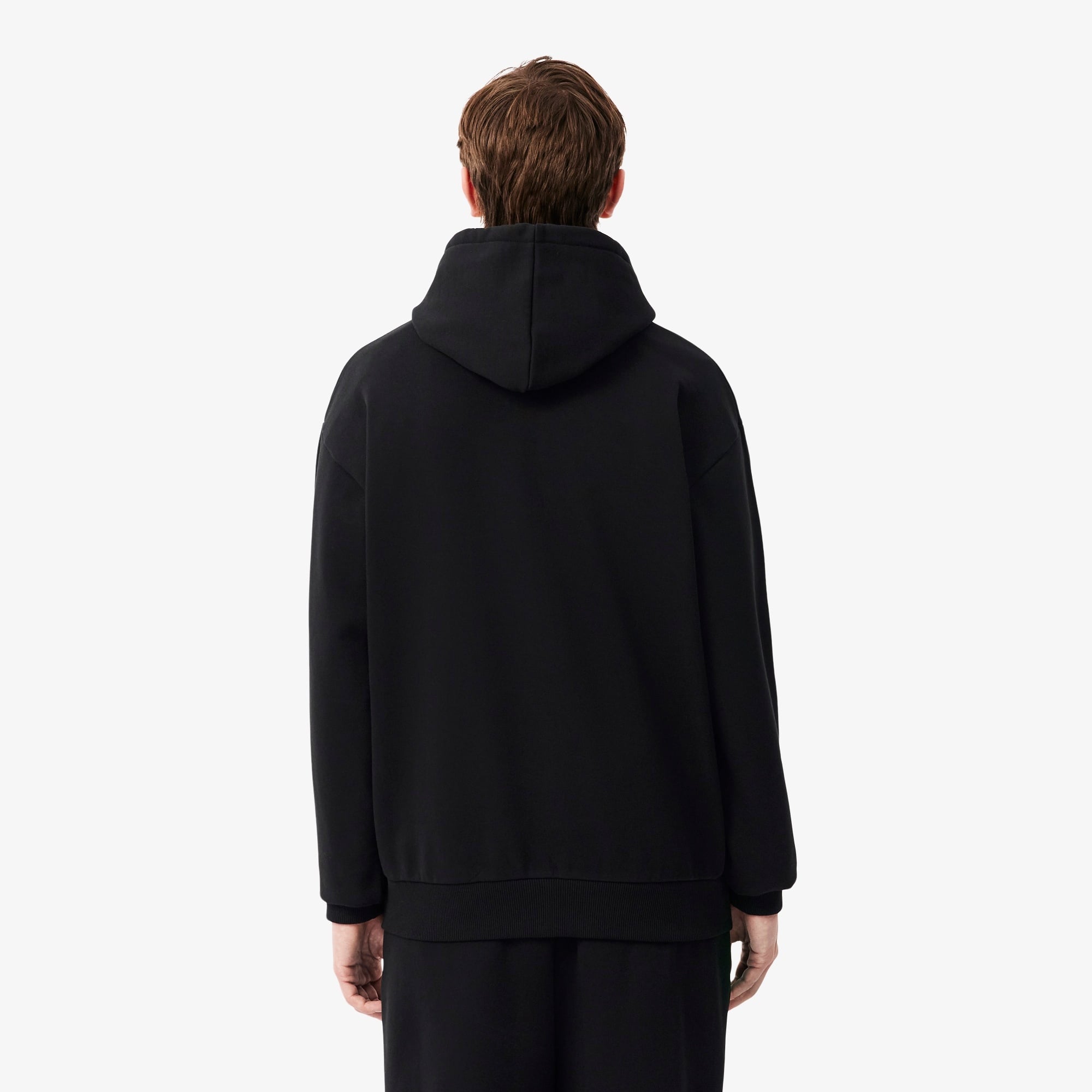 Lacoste Sweatshirt à Capuche Molleton - Noir