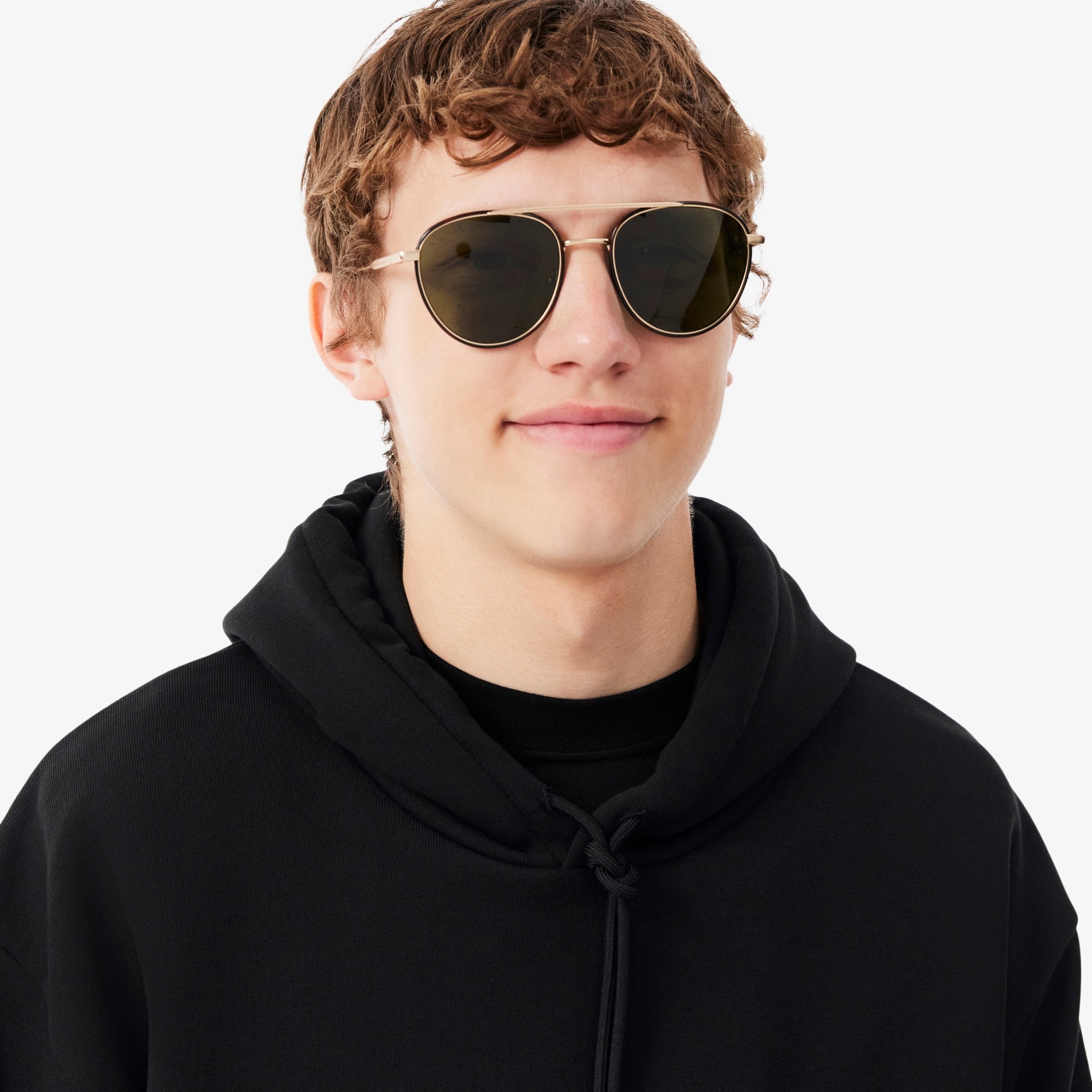 Lacoste Sweatshirt à Capuche Molleton - Noir