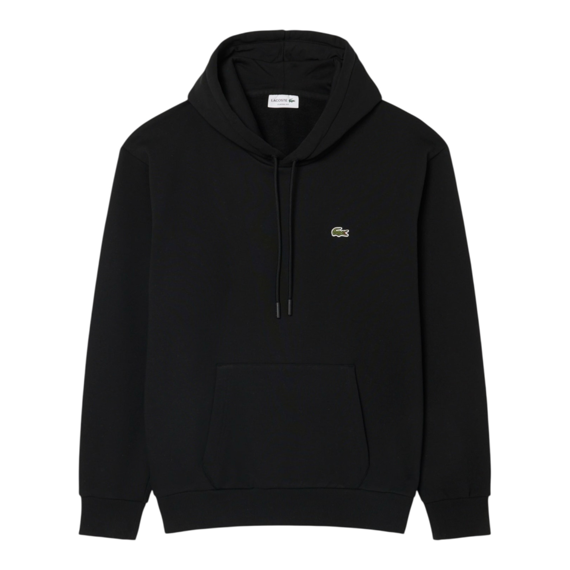Lacoste Sweatshirt à Capuche Molleton - Noir